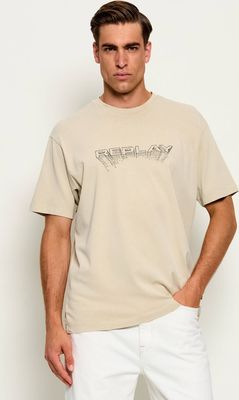 T-shirt męski na wiosnę Replay ze sklepu: Gomez Fashion Store w kategorii: T-shirty męskie - zdjęcie 874714-BD9-10338_RY265M000021A99