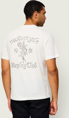 T-shirt męski młodzieżowy Replay ze sklepu: Gomez Fashion Store w kategorii: T-shirty męskie
