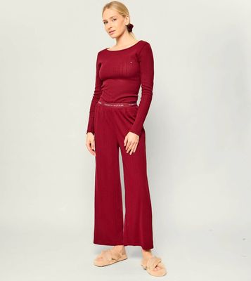 Piżama bez wzorów Tommy Hilfiger ze sklepu: Gomez Fashion Store w kategorii: Piżamy damskie