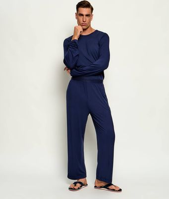 Piżama męska Calvin Klein Underwear ze sklepu: Gomez Fashion Store w kategorii: Piżamy męskie - zdjęcie 874714-BD9-10338_CU265M000027053