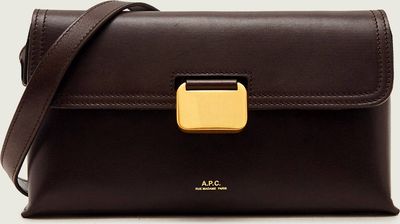 Listonoszka elegancka A.P.C. ze sklepu: Gomez Fashion Store w kategorii: Listonoszki - zdjęcie 874714-BD9-10338_A3265W000001026