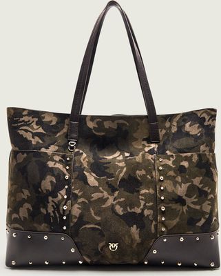 Pinko - Shopper bag wakacyjna ze sklepu: Gomez Fashion Store w kategorii: Torby Shopper bag