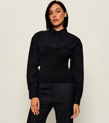 Bluzka damska jesienna Pinko ze sklepu: Gomez Fashion Store w kategorii: Bluzki damskie - zdjęcie 874714-BD9-10338_PI265W000070099