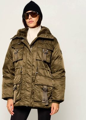 Kurtka damska casual Pinko ze sklepu: Gomez Fashion Store w kategorii: Kurtki damskie - zdjęcie 874714-BD9-10338_PI265W000093485