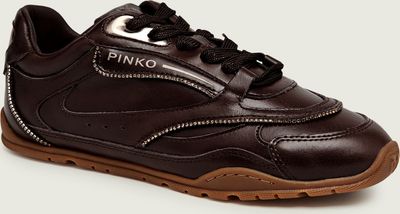Buty sportowe damskie jesienne Pinko ze sklepu: Gomez Fashion Store w kategorii: Buty sportowe damskie - zdjęcie 874714-BD9-10338_PI265W000105394