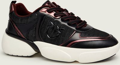 Buty sportowe damskie na wiosnę Pinko ze sklepu: Gomez Fashion Store w kategorii: Buty sportowe damskie - zdjęcie 874714-BD9-10338_PI265W000109099