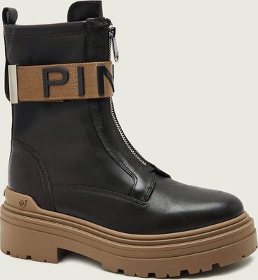 Botki na jesień Pinko ze sklepu: Gomez Fashion Store w kategorii: Botki - zdjęcie 874714-BD9-10338_PI265W000117394