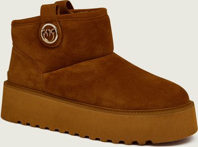 Śniegowce damskie na zimę Pinko ze sklepu: Gomez Fashion Store w kategorii: Śniegowce damskie - zdjęcie 874714-BD9-10338_PI265W000128D06