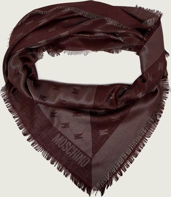 Szalik/chusta Moschino ze sklepu: Gomez Fashion Store w kategorii: Szaliki i chusty damskie - zdjęcie 874714-BD9-10338_MO265W000001004