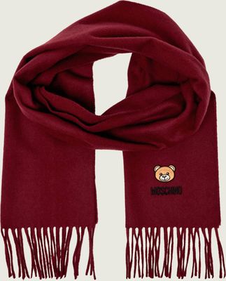 Szalik/chusta Moschino ze sklepu: Gomez Fashion Store w kategorii: Szaliki i chusty damskie - zdjęcie 874714-BD9-10338_MO265W000003111