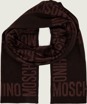 Szalik/chusta Moschino ze sklepu: Gomez Fashion Store w kategorii: Szaliki i chusty damskie - zdjęcie 874714-BD9-10338_MO265W000004004