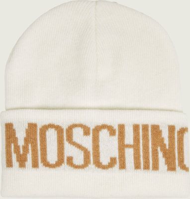 Czapka zimowa damska Moschino ze sklepu: Gomez Fashion Store w kategorii: Czapki zimowe damskie - zdjęcie 874714-BD9-10338_MO265W000006002
