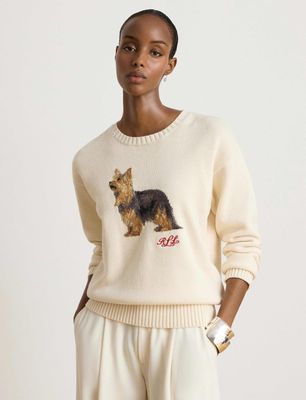 Sweter damski casual LAUREN RALPH LAUREN ze sklepu: Gomez Fashion Store w kategorii: Swetry damskie - zdjęcie 874714-BD9-10338_RL265W00000626Q
