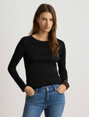 Bluzka damska na jesień LAUREN RALPH LAUREN ze sklepu: Gomez Fashion Store w kategorii: Bluzki damskie - zdjęcie 874714-BD9-10338_RL265W000013B74