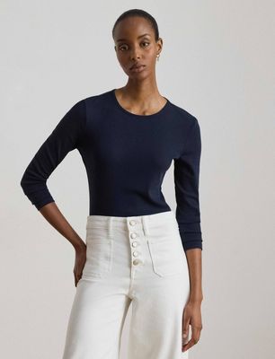 Bluzka damska LAUREN RALPH LAUREN ze sklepu: Gomez Fashion Store w kategorii: Bluzki damskie - zdjęcie 874714-BD9-10338_RL265W000013TF2