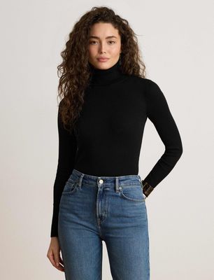 Sweter damski casualowy LAUREN RALPH LAUREN ze sklepu: Gomez Fashion Store w kategorii: Swetry damskie - zdjęcie 874714-BD9-10338_RL265W000017001