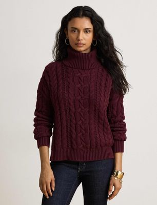 LAUREN RALPH LAUREN - Sweter damski ze sklepu: Gomez Fashion Store w kategorii: Swetry damskie - zdjęcie 874714-BD9-10338_RL265W00001873S