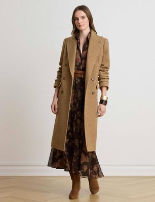 Płaszcz damski jesienny LAUREN RALPH LAUREN ze sklepu: Gomez Fashion Store w kategorii: Płaszcze damskie - zdjęcie 874714-BD9-10338_RL265W000027TF9
