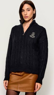 Sweter damski LAUREN RALPH LAUREN ze sklepu: Gomez Fashion Store w kategorii: Swetry damskie - zdjęcie 874714-BD9-10338_RL265W000033B90