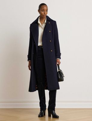 LAUREN RALPH LAUREN - Płaszcz damski ze sklepu: Gomez Fashion Store w kategorii: Płaszcze damskie - zdjęcie 874714-BD9-10338_RL265W000046PD6