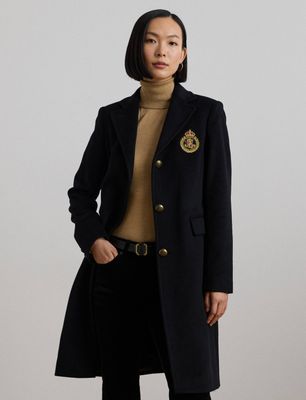 Płaszcz damski LAUREN RALPH LAUREN ze sklepu: Gomez Fashion Store w kategorii: Płaszcze damskie - zdjęcie 874714-BD9-10338_RL245W000080B90
