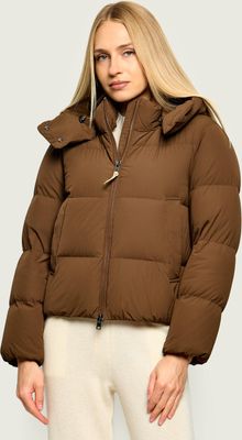 Woolrich - brązowy Kurtka damska na jesień ze sklepu: Gomez Fashion Store w kategorii: Kurtki damskie