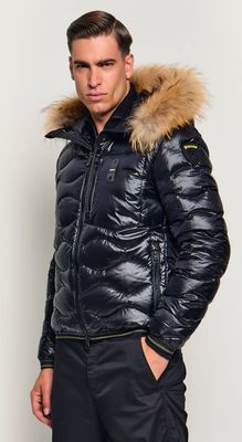 Kurtka męska zimowa BLAUER ze sklepu: Gomez Fashion Store w kategorii: Kurtki męskie - zdjęcie 874714-BD9-10338_BF265M000011043