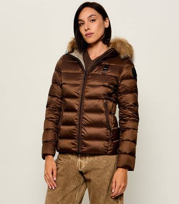 BLAUER - Kurtka damska jesienna ze sklepu: Gomez Fashion Store w kategorii: Kurtki damskie - zdjęcie 874714-BD9-10338_BF265W000014157