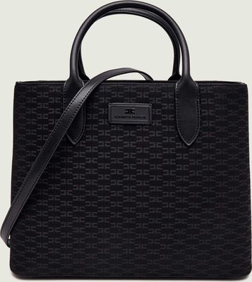 Shopper bag glamour Elisabetta Franchi ze sklepu: Gomez Fashion Store w kategorii: Torby Shopper bag - zdjęcie 874714-BD9-10338_EF264W000001110