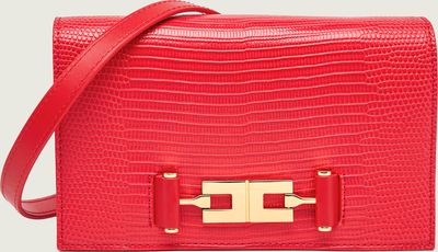 Listonoszka elegancka Elisabetta Franchi ze sklepu: Gomez Fashion Store w kategorii: Listonoszki - zdjęcie 874714-BD9-10338_EF264W000005183