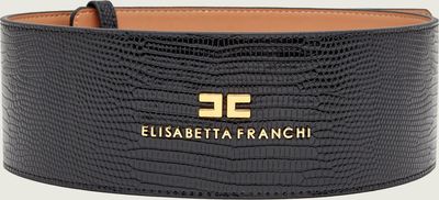 Pasek Elisabetta Franchi ze sklepu: Gomez Fashion Store w kategorii: Paski damskie - zdjęcie 874714-BD9-10338_EF264W000012110