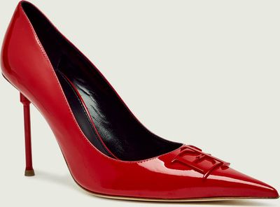Czółenka na wiosnę Elisabetta Franchi ze sklepu: Gomez Fashion Store w kategorii: Czółenka - zdjęcie 874714-BD9-10338_EF264W000038183