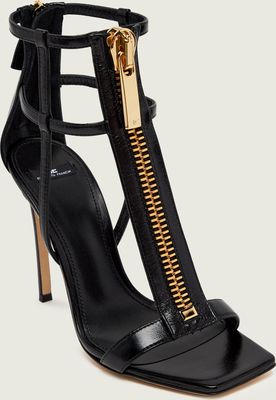 Sandały damskie na lato Elisabetta Franchi ze sklepu: Gomez Fashion Store w kategorii: Sandały damskie - zdjęcie 874714-BD9-10338_EF264W000040110