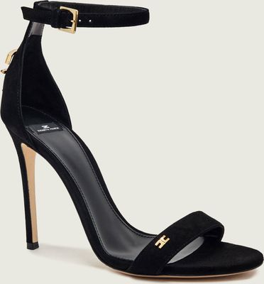 Sandały damskie na lato Elisabetta Franchi ze sklepu: Gomez Fashion Store w kategorii: Sandały damskie - zdjęcie 874714-BD9-10338_EF264W000043110