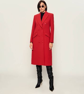 Płaszcz damski casualowy Elisabetta Franchi ze sklepu: Gomez Fashion Store w kategorii: Płaszcze damskie - zdjęcie 874714-BD9-10338_EF264W000047183
