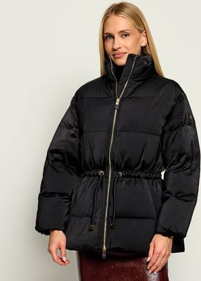 Kurtka damska casual Elisabetta Franchi ze sklepu: Gomez Fashion Store w kategorii: Kurtki damskie - zdjęcie 874714-BD9-10338_EF264W000053110