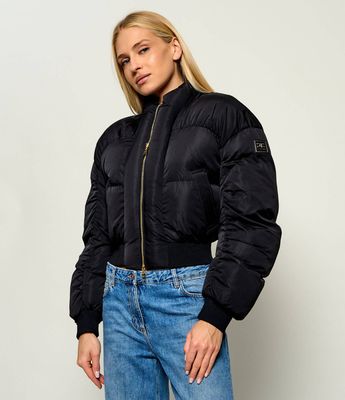 Kurtka damska Elisabetta Franchi ze sklepu: Gomez Fashion Store w kategorii: Kurtki damskie - zdjęcie 874714-BD9-10338_EF264W000055110
