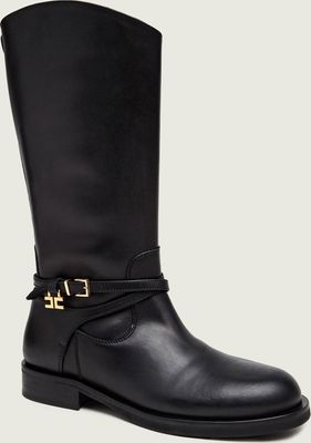 Kozaki damskie na zimę Elisabetta Franchi ze sklepu: Gomez Fashion Store w kategorii: Kozaki damskie