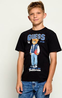 Guess - T-shirt chłopięce letni ze sklepu: Gomez Fashion Store w kategorii: T-shirty chłopięce
