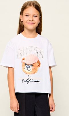 Guess - Bluzka dziewczęca na lato ze sklepu: Gomez Fashion Store w kategorii: Bluzki dziewczęce