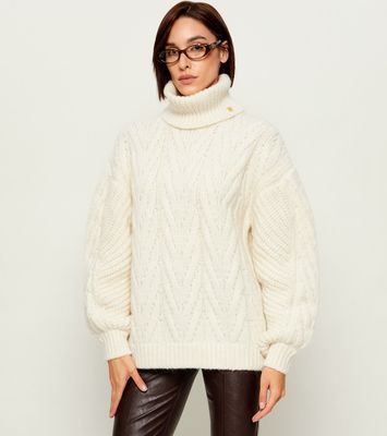 Sweter damski Elisabetta Franchi ze sklepu: Gomez Fashion Store w kategorii: Swetry damskie - zdjęcie 874714-BD9-10338_EF265W000029193