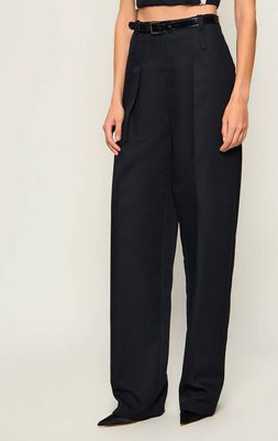 Spodnie damskie retro Elisabetta Franchi ze sklepu: Gomez Fashion Store w kategorii: Spodnie damskie - zdjęcie 874714-BD9-10338_EF265W000032110