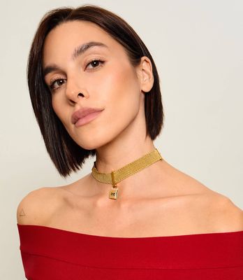 Elisabetta Franchi - Naszyjnik ze sklepu: Gomez Fashion Store w kategorii: Naszyjniki - zdjęcie 874714-BD9-10338_EF265W000055133