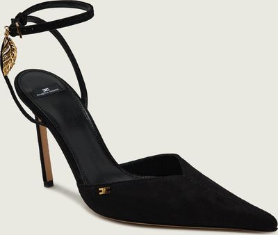 Czółenka na wiosnę Elisabetta Franchi ze sklepu: Gomez Fashion Store w kategorii: Czółenka - zdjęcie 874714-BD9-10338_EF265W000067110