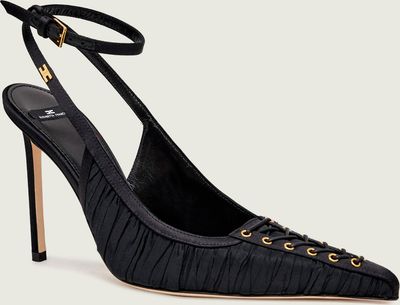 Elisabetta Franchi - Czółenka na wiosnę ze sklepu: Gomez Fashion Store w kategorii: Czółenka - zdjęcie 874714-BD9-10338_EF265W000070110