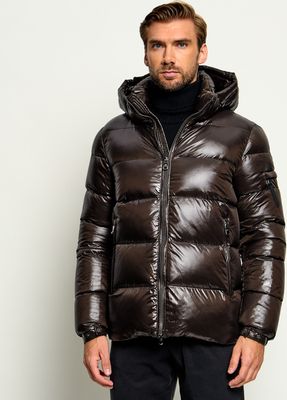 Kurtka męska casualowa Hetrego ze sklepu: Gomez Fashion Store w kategorii: Kurtki męskie - zdjęcie 874714-BD9-10338_HE265M000001025