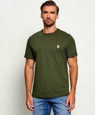 PARAJUMPERS - T-shirt męski casual ze sklepu: Gomez Fashion Store w kategorii: T-shirty męskie - zdjęcie 874714-BD9-10338_JP265M000005012