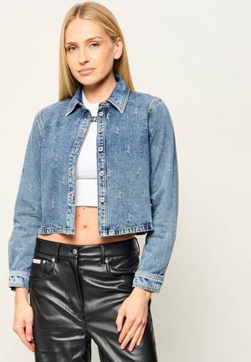 Kurtka damska casual na wiosnę Hugo Blue ze sklepu: Gomez Fashion Store w kategorii: Kurtki damskie