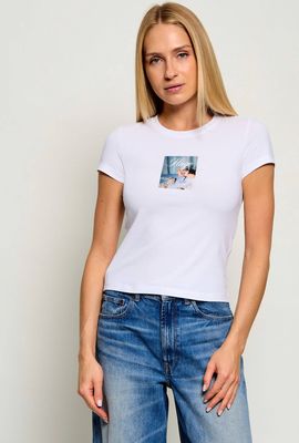 Bluzka damska na wiosnę Hugo Blue ze sklepu: Gomez Fashion Store w kategorii: Bluzki damskie - zdjęcie 874714-BD9-10338_BJ265W000011100