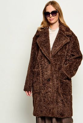 Płaszcz damski casual BOSS ORANGE ze sklepu: Gomez Fashion Store w kategorii: Płaszcze damskie